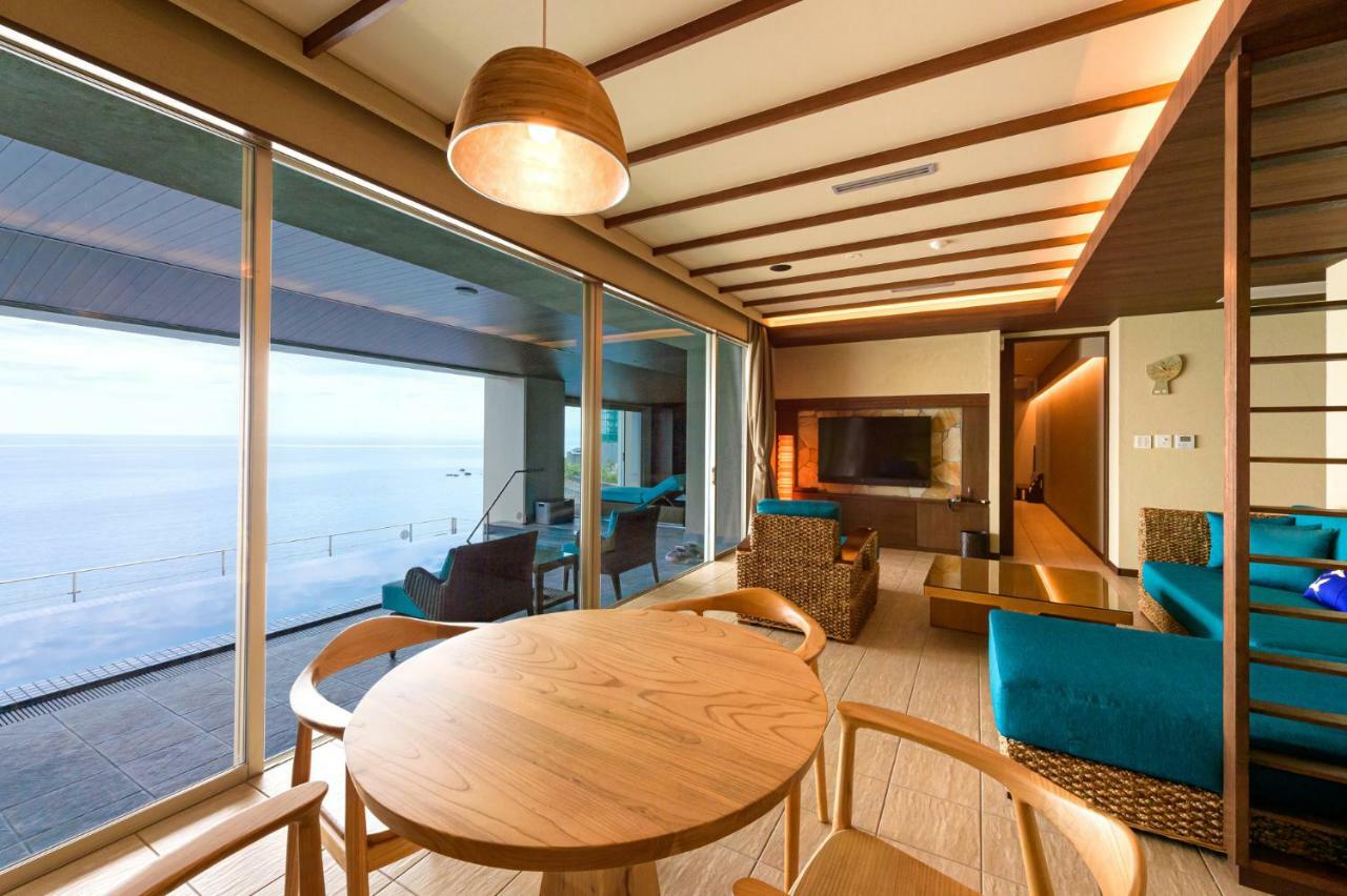 Amane Resort Seikai Beppu Exteriér fotografie The interior of a suite